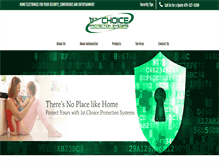 Tablet Screenshot of 1stcpsecurity.com